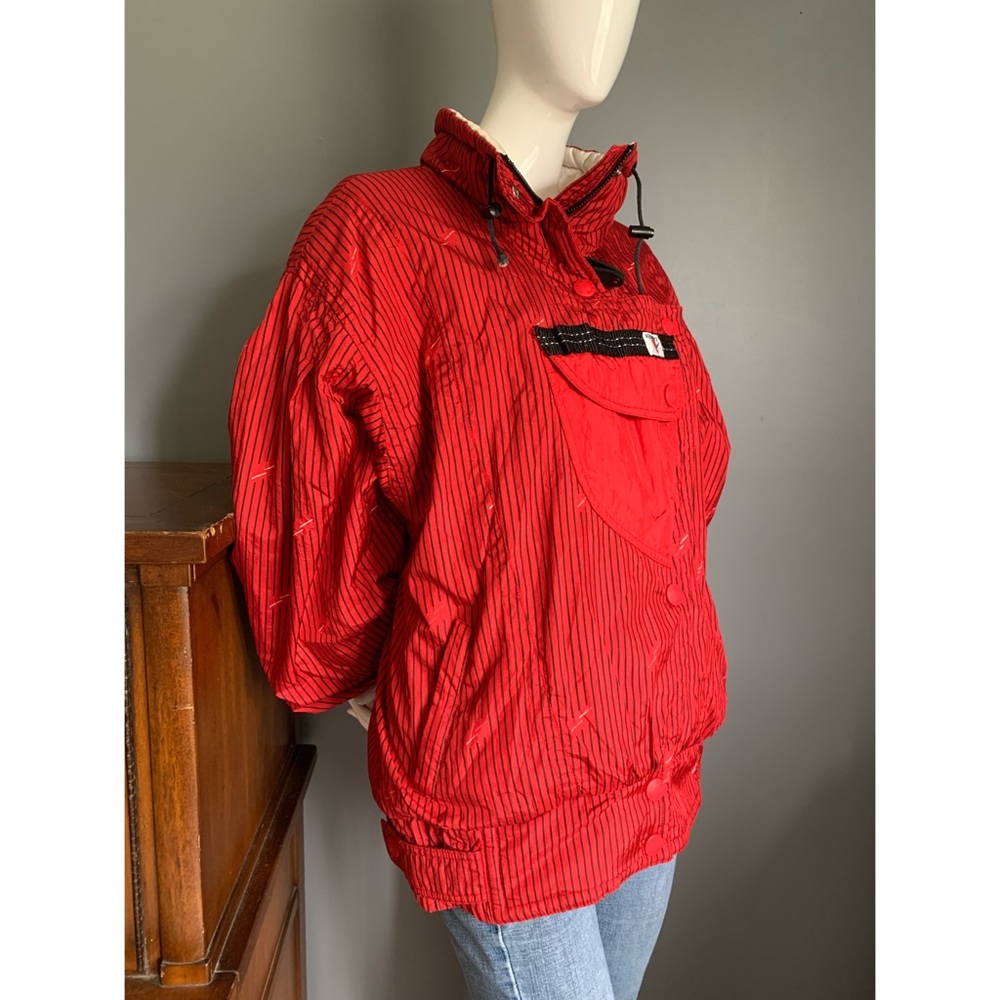 vintage 90s Kaelin : red ski jacket
